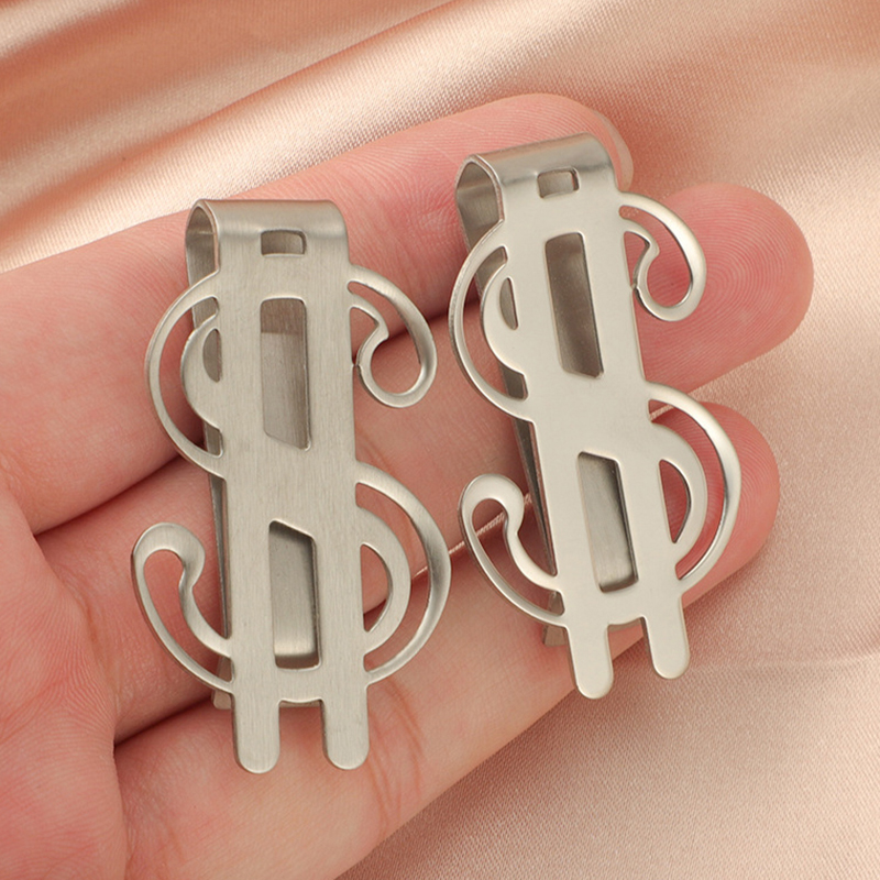 Money Clip Slim - 1 قطعة مشبك المال النحيف الفولاذ
