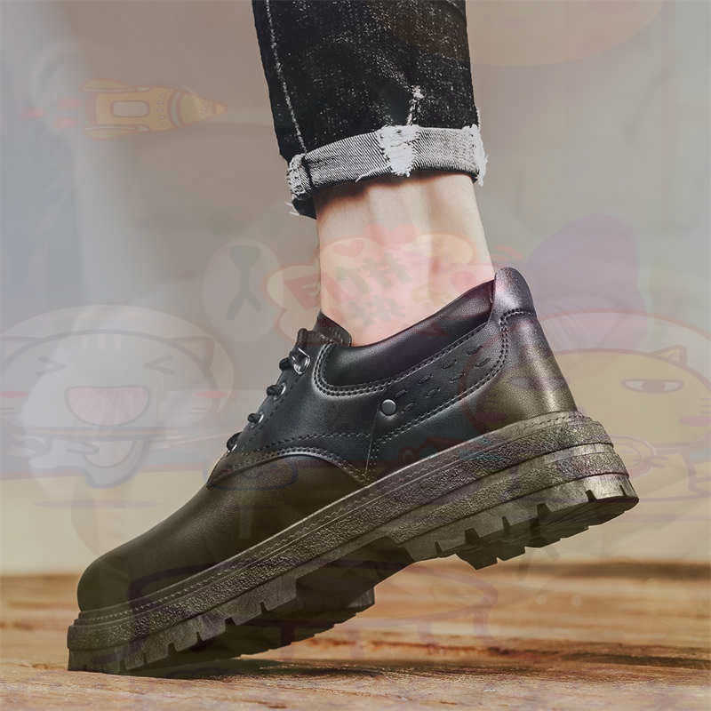 Men Accessories Store - أحذية رياضية رجالية من الجلد الطبيعي