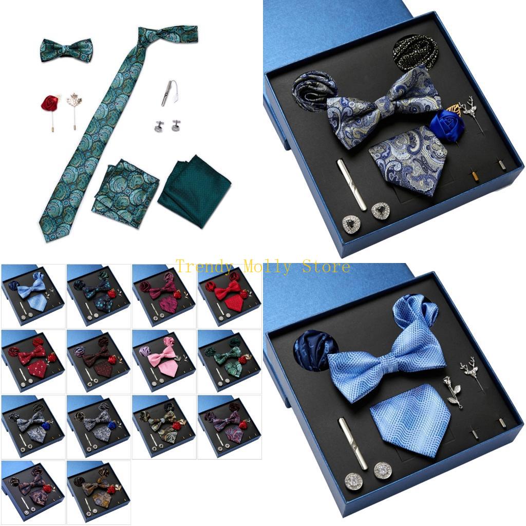 Neck Tie Set Box - N5KB 9 قطعة مجموعة رابطة عنق