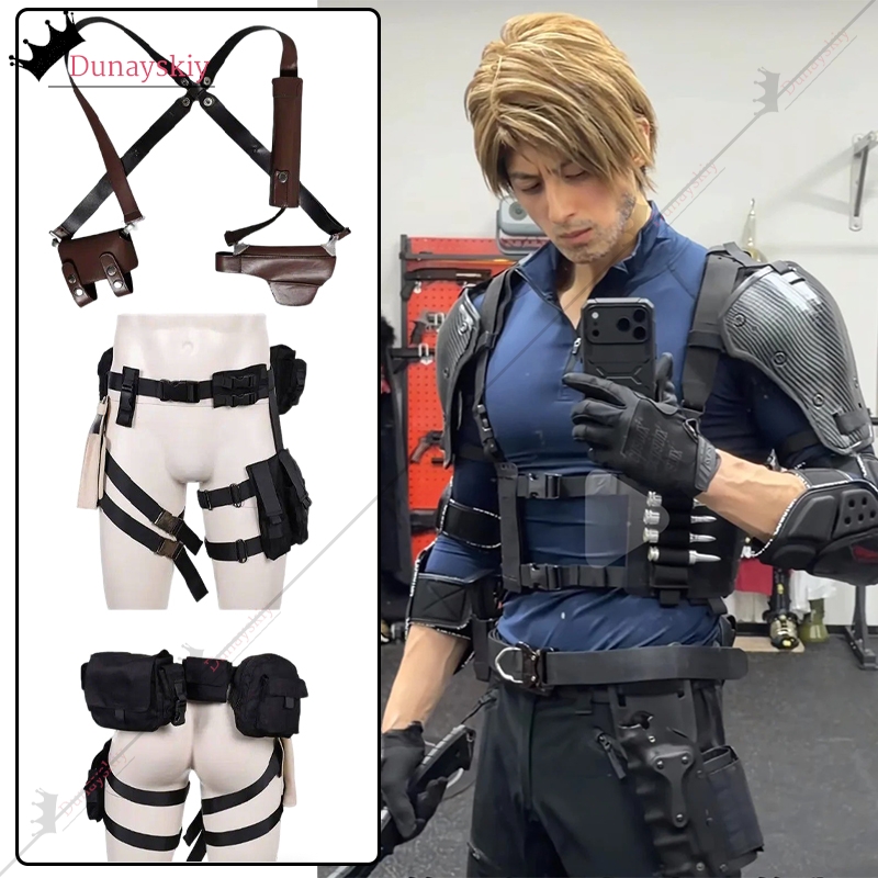 Men'S Accessories Japan - حزام خصر وحافظة مسدس لشخصية ليون