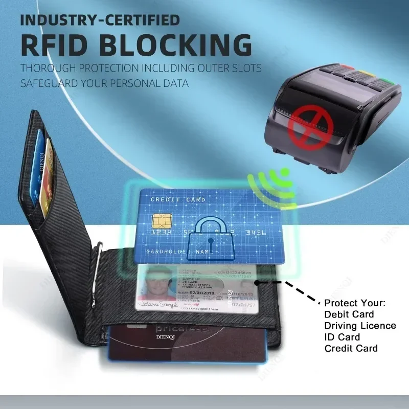 حافظة بطاقات أعمال بتقنية RFID - مراجعة Money Clip Slim وسعره
