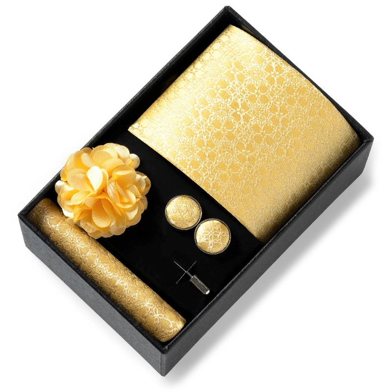 علبة هدايا ربطات العنق الفاخرة - مراجعة Neck Tie Set Box وسعره