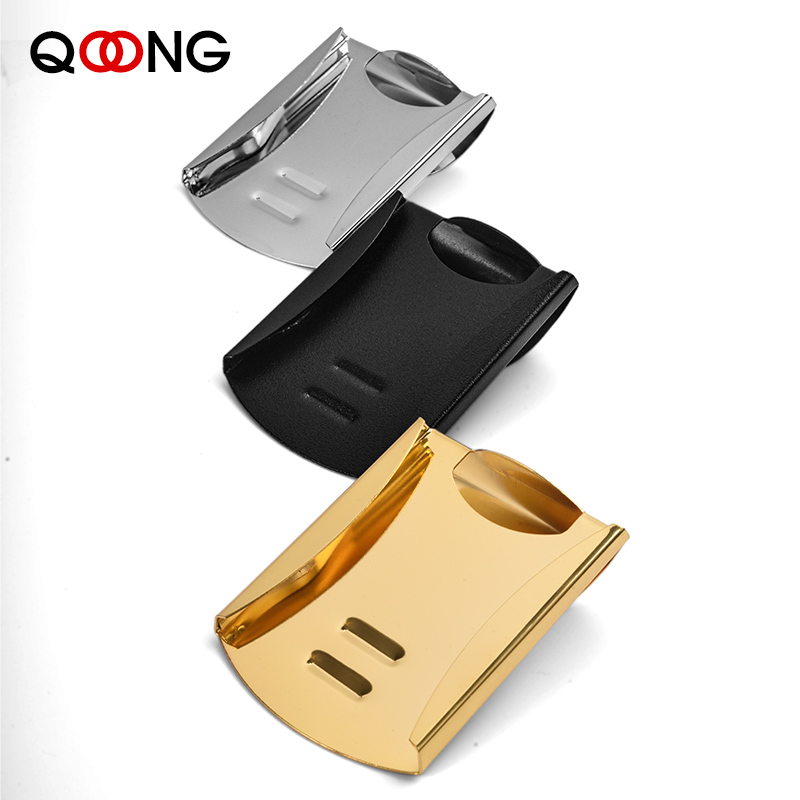 QOONG مخصص حروف الفولاذ المقاو - مراجعة Money Clip Slim وسعره