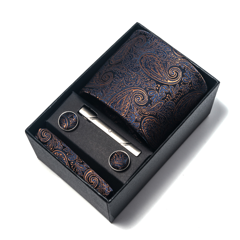 رائجة البيع 8 سنتيمتر التعادل  - مراجعة Neck Tie Set Box وسعره