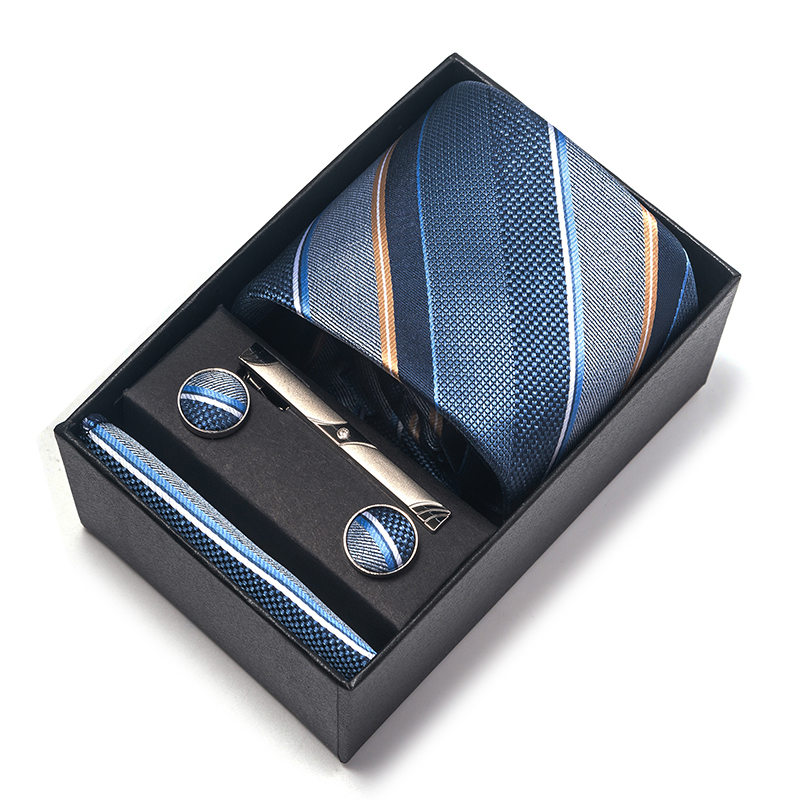 رائجة البيع 8 سنتيمتر التعادل  - مراجعة Neck Tie Set Box وسعره