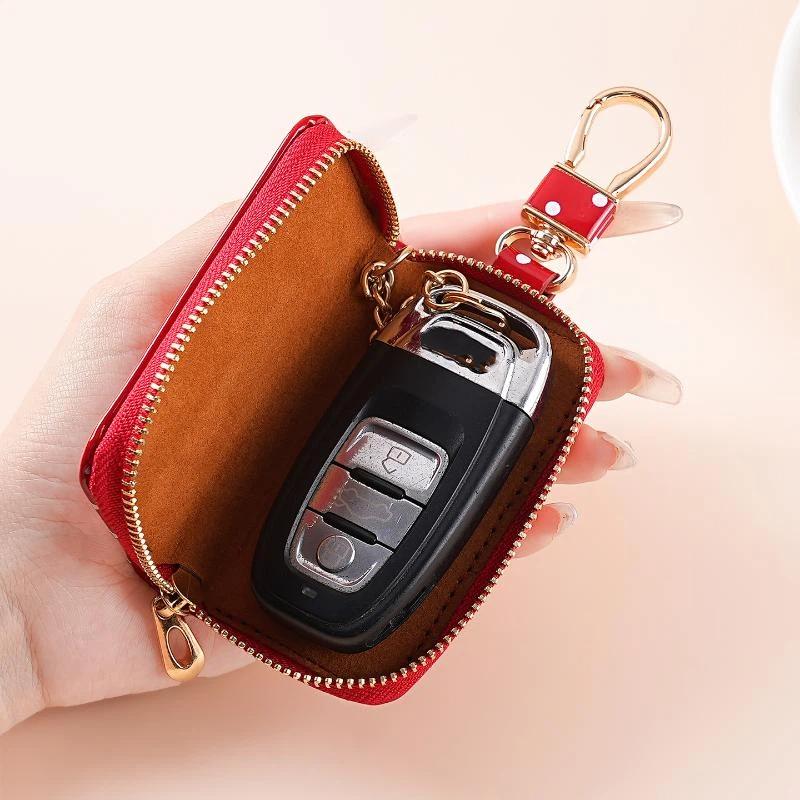 حافظة مفاتيح من الجلد اللامع ب - مراجعة Men Accessories Store وسعره