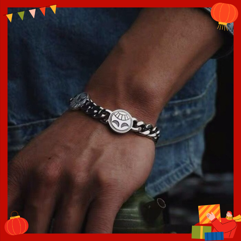 سوار ون بيس إيس، إكسسوار أنيمي - مراجعة Men Accessories For Birthday Gift وسعره