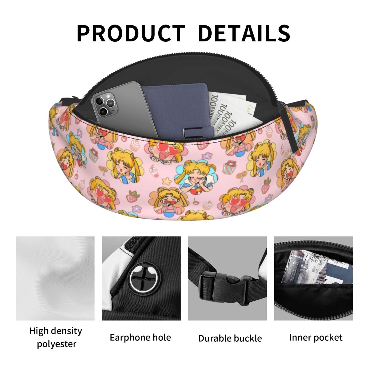 حقيبة خصر مخصصة على طراز S-Sai - مراجعة Men'S Accessories Travel Bag وسعره