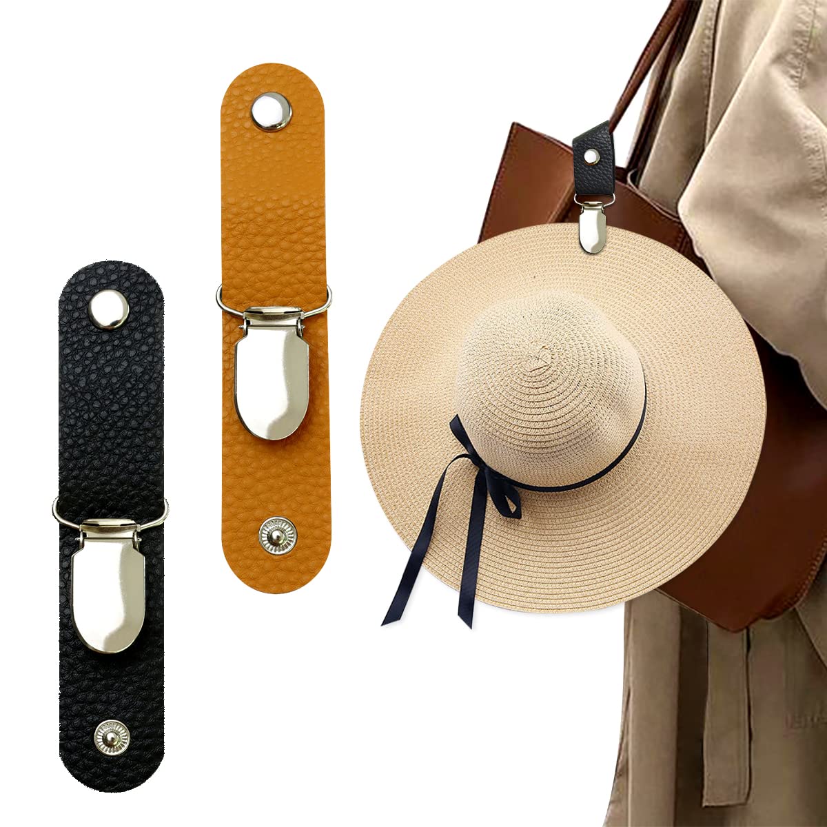 مشبك قبعة من الجلد الصناعي للس - مراجعة Men'S Accessories Travel Bag وسعره