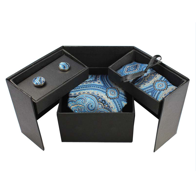 GUSLESON التعادل مجموعة أزرار  - مراجعة Neck Tie Set Box وسعره