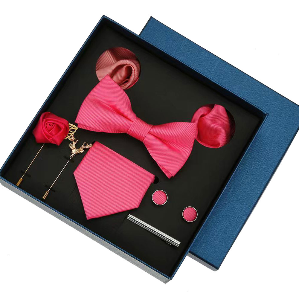 عادي التعادل مجموعة للرجال بلو - مراجعة Neck Tie Set Box وسعره